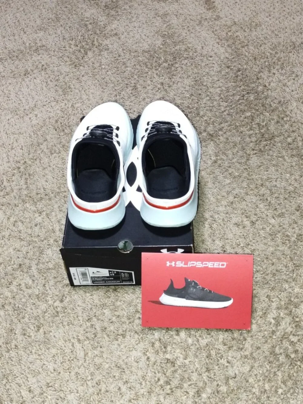Under Armour SLIPSPEED Trainer Shoes US Women Size 9/Men US Size 7.5/NIB.